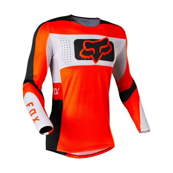 Cross Trikot FOX Flexair Mirer Fluo Orange