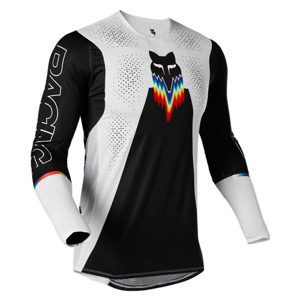 Cross Trikot FOX Flexair Relm Black White