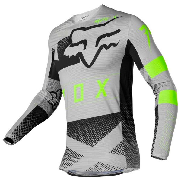 Cross Trikot FOX Flexair Riet Steal Grey