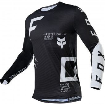 Cross Trikot FOX Flexair Rigz Black
