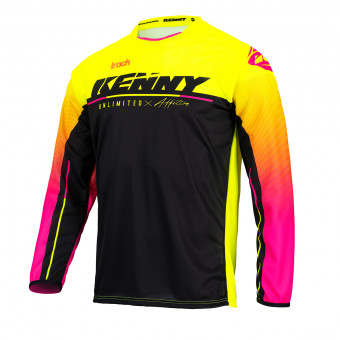 Cross Trikot Kenny Track Focus Neon Yellow Jersey