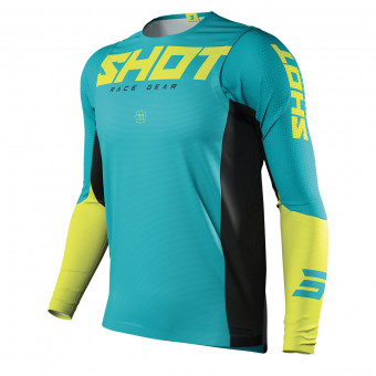 Cross Trikot SHOT Aerolite Airflow Lime