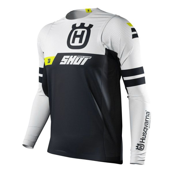 Cross Trikot SHOT Aerolite Husqvarna Limited Edition 2022 Black Cross Trikot SHOT Aerolite Husqvarna Limited Edition 2022 Black