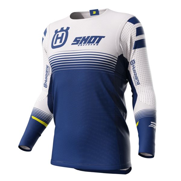 Cross Trikot SHOT Aerolite Husqvarna Limited Edition 2023 Blue