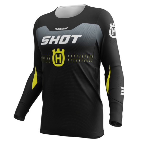 Cross Trikot SHOT Aerolite Hva 26 Black Grey