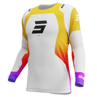Cross Trikot SHOT Kontakt Ionyx White