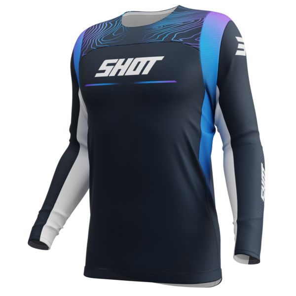 Cross Trikot SHOT Kontakt Kid Apex Blue