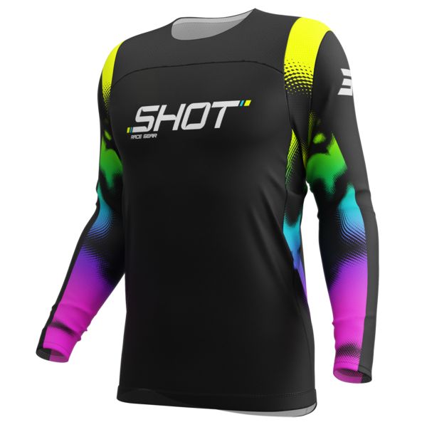 Cross Trikot SHOT Kontakt Kid Nitro Black