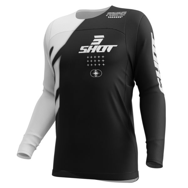 Cross Trikot SHOT Kontakt Myst Black