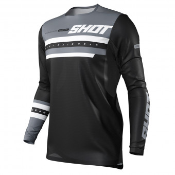 Cross Trikot SHOT Contact Shining Black