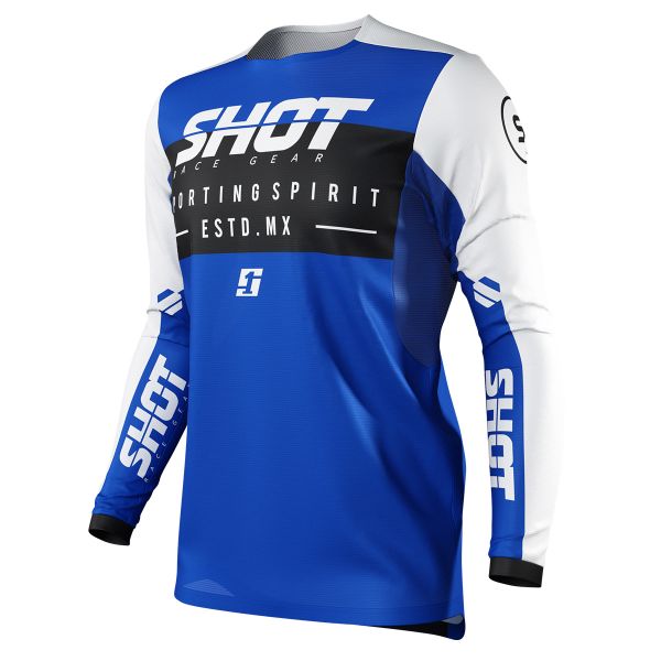 Cross Trikot SHOT Contact Spirit Blue