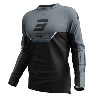 Cross Trikot SHOT Devo Daytona Black