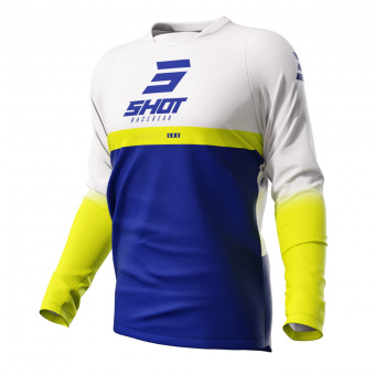 Cross Trikot SHOT Devo Reflex Blue