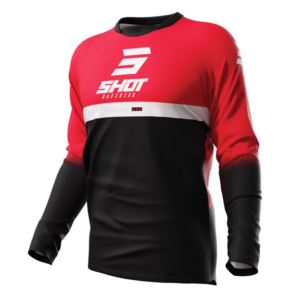 Cross Trikot SHOT Devo Reflex Red