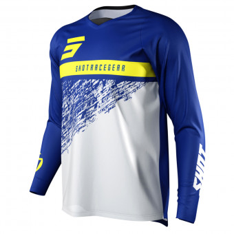 Cross Trikot SHOT Devo Roll Blue Kid