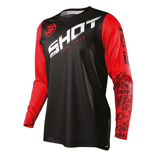 Cross Trikot SHOT Devo Slam Red Kid