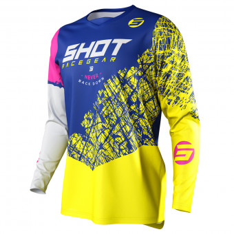 Cross Trikot SHOT Devo Storm Navy