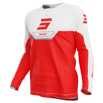 Cross Trikot SHOT Draw Kid Daytona Red