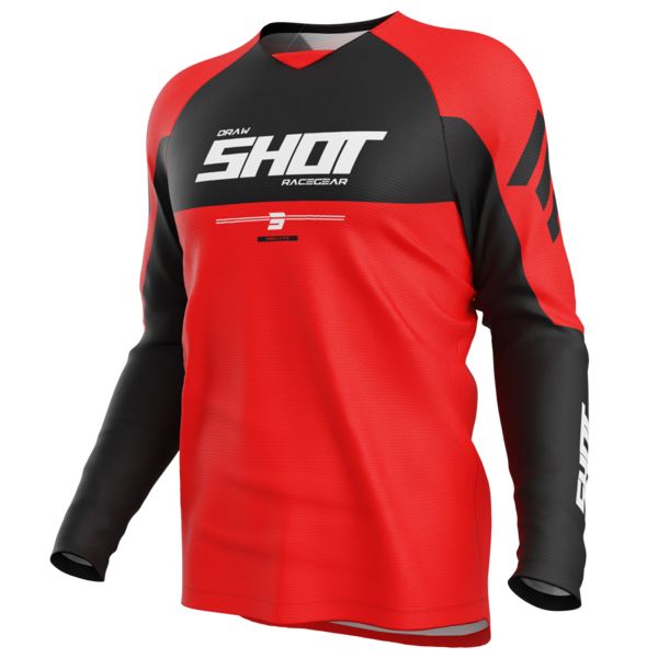 Cross Trikot SHOT Draw Private Red