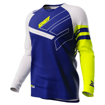 Cross Trikot SHOT Draw Rush Blue Kid