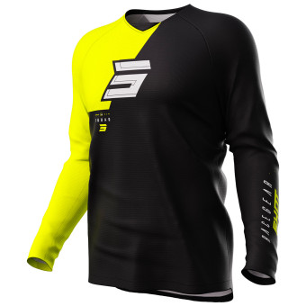 Cross Trikot SHOT Draw Squad Neon Yellow