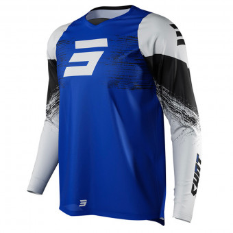 Cross Trikot SHOT Raw Burst Blue