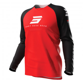 Cross Trikot SHOT Raw Escape Kid Red