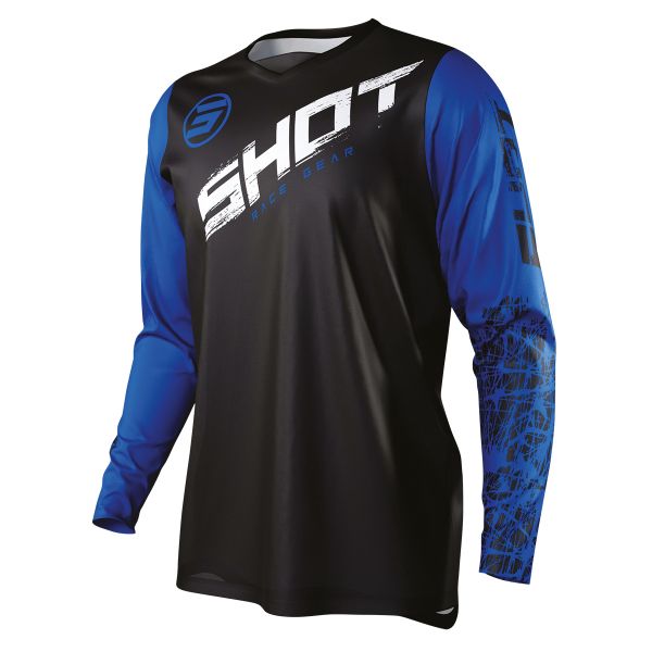 Cross Trikot SHOT Devo Slam Blue Kid