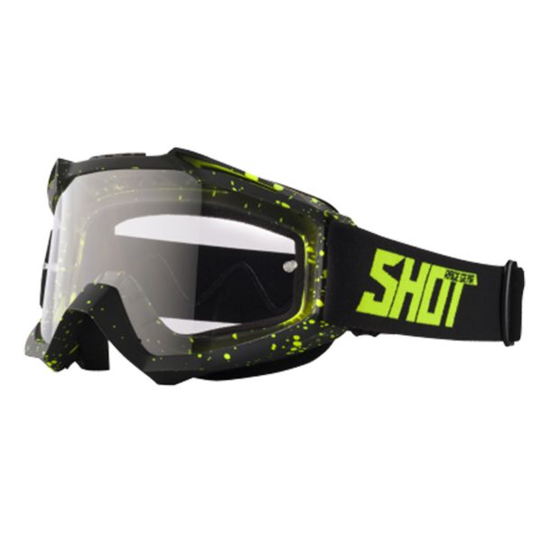 Crossbrille SHOT Assault Neon Yellow Roll-Off