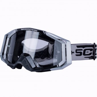 Crossbrille Scorpion Google Black White Crossbrille Scorpion Google Black White