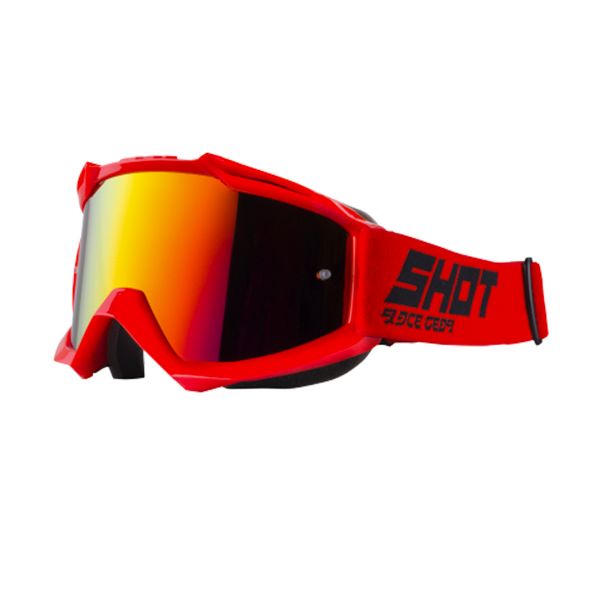 Crossbrille SHOT Iris Red Matt Iridium Red