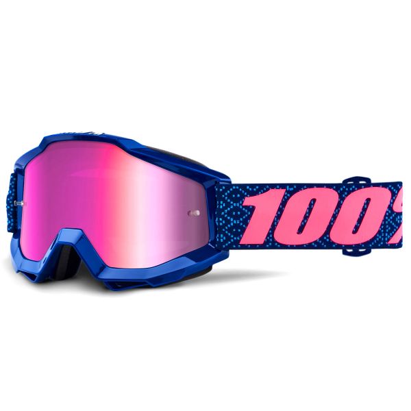 Crossbrille 100% Accuri Futura Mirror Pink Lens