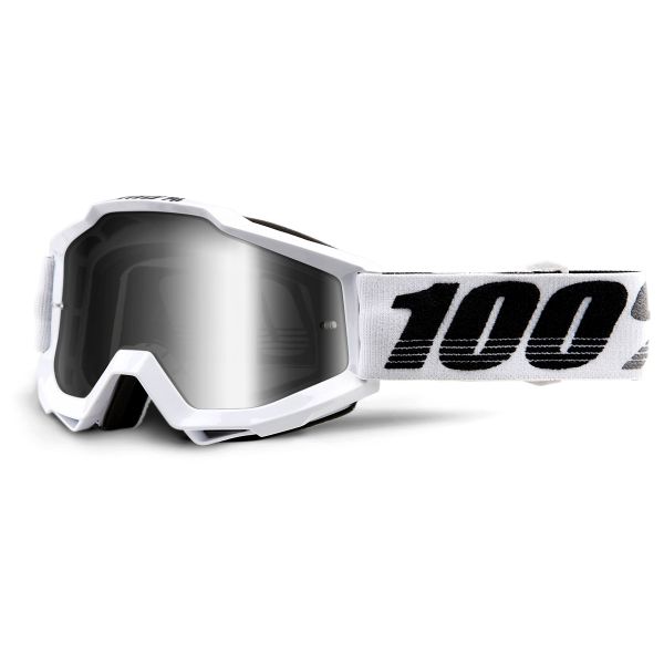 Crossbrille 100% Accuri Galactica Mirror Silver Lens Crossbrille 100% Accuri Galactica Mirror Silver Lens
