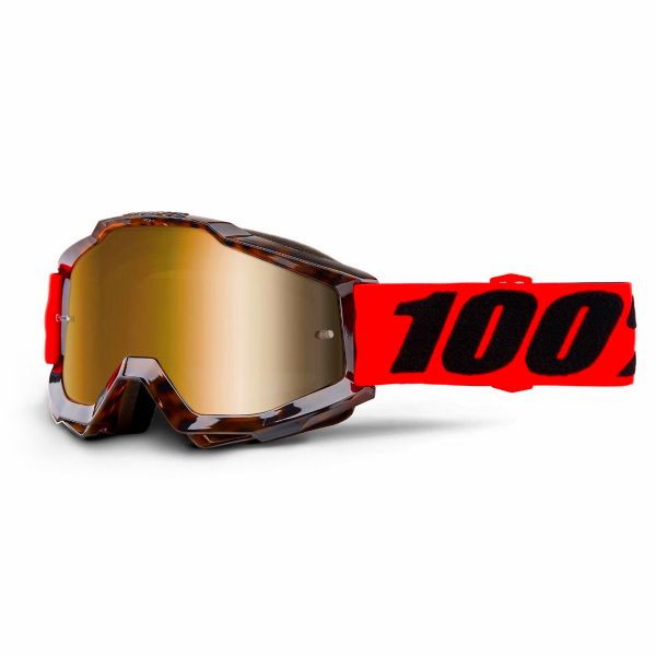 Crossbrille 100% Accuri Vendome Mirror True Gold Lens Crossbrille 100% Accuri Vendome Mirror True Gold Lens