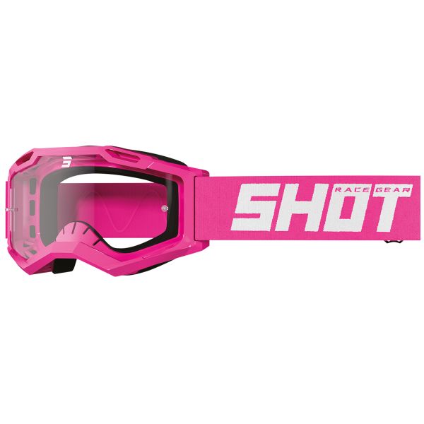 Crossbrille SHOT Rocket Kid 2.0 Solid Neon Pink Glossy