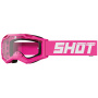 Crossbrille SHOT Rocket Kid 2.0 Solid Neon Pink Glossy