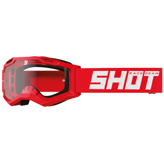 Crossbrille SHOT Rocket Kid 2.0 Solid Red Glossy Crossbrille SHOT Rocket Kid 2.0 Solid Red Glossy