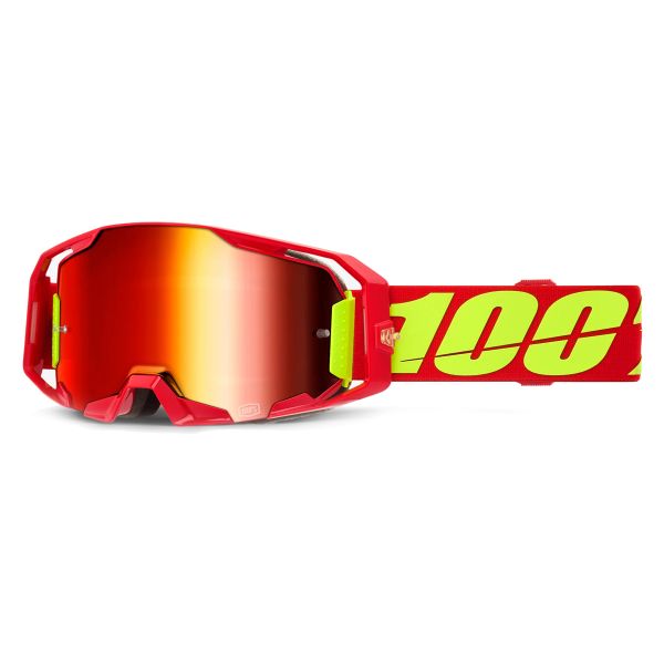 Crossbrille 100% Armatic Rot - Bildschirm Mirror Rot