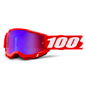 Crossbrille 100% Accuri 2 Red - Iridium Red Blue Crossbrille 100% Accuri 2 Red - Iridium Red Blue