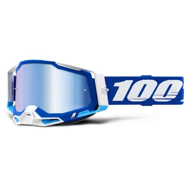Crossbrille 100% Racecraft 2 Blue - Iridium Blue
