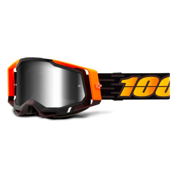Crossbrille 100% Racecraft 2 Costume 2 - Iridium Silver