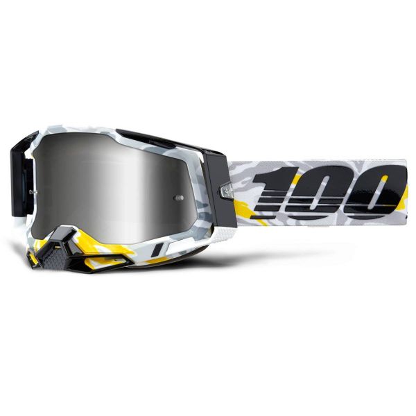 Crossbrille 100% Racecraft 2 Korb - Iridium Silver