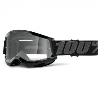 Crossbrille 100% Strata 2 Black Kid Crossbrille 100% Strata 2 Black Kid