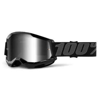 Crossbrille 100% Strata 2 Black - Iridium Silver Crossbrille 100% Strata 2 Black - Iridium Silver