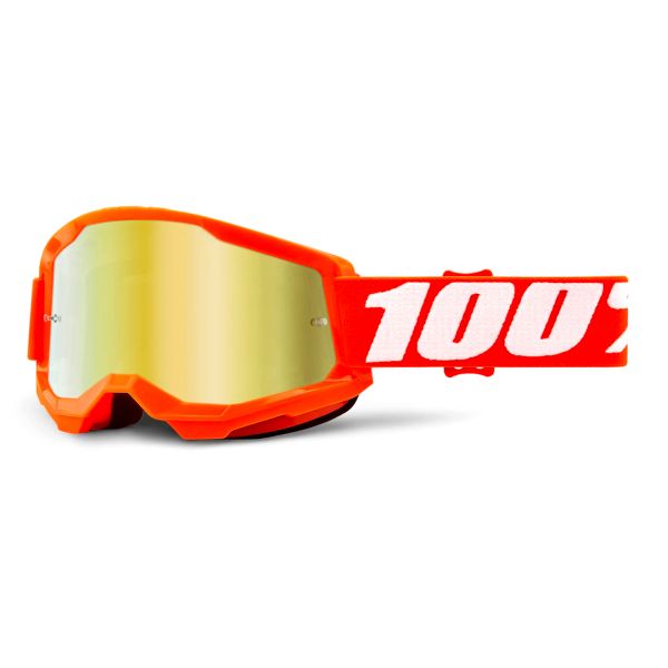 Crossbrille 100% Strata 2 Orange - Iridium Gold