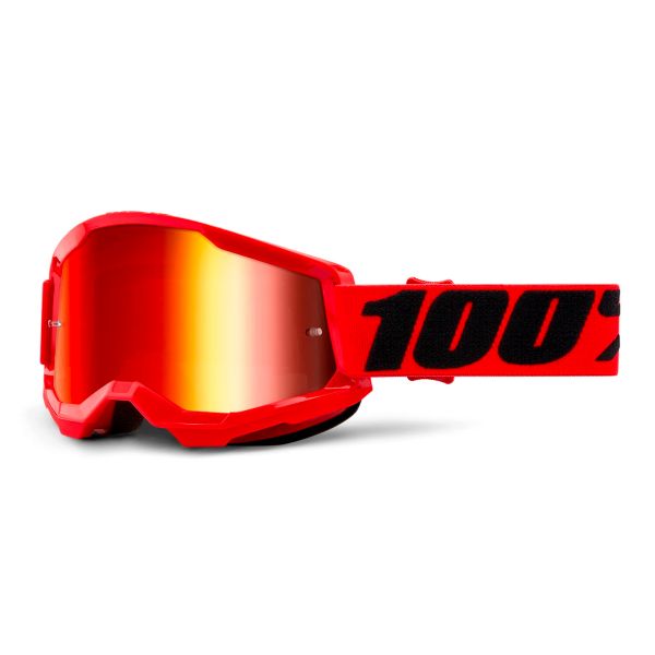 Crossbrille 100% Strata 2 Red - Iridium Red