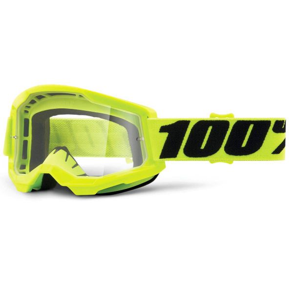 Crossbrille 100% Strata 2 Yellow Kid
