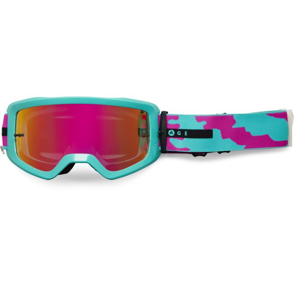 Crossbrille FOX Main II Nuklr Spark Teal Kid