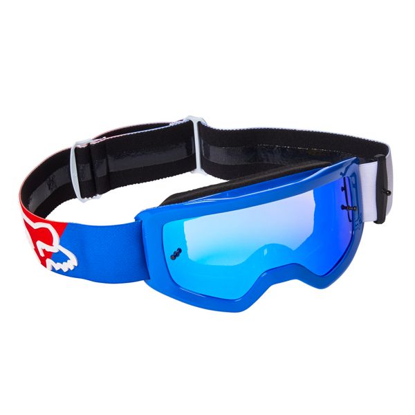 Crossbrille FOX Main II Skew Spark White Red Blue