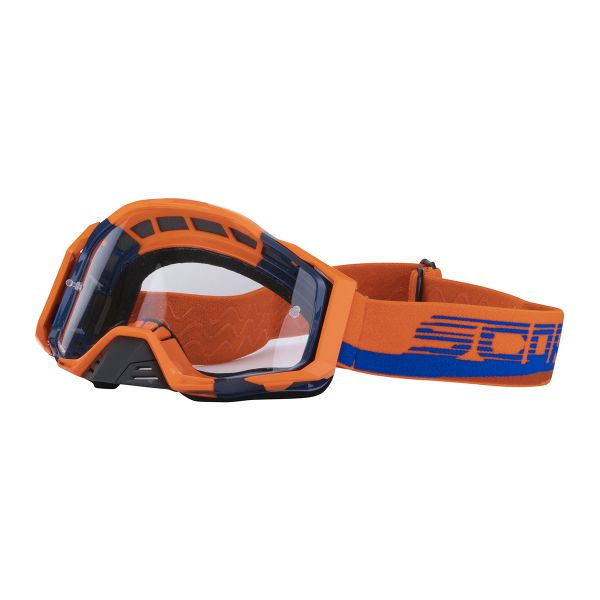 Crossbrille Scorpion Googles Orange Blue
